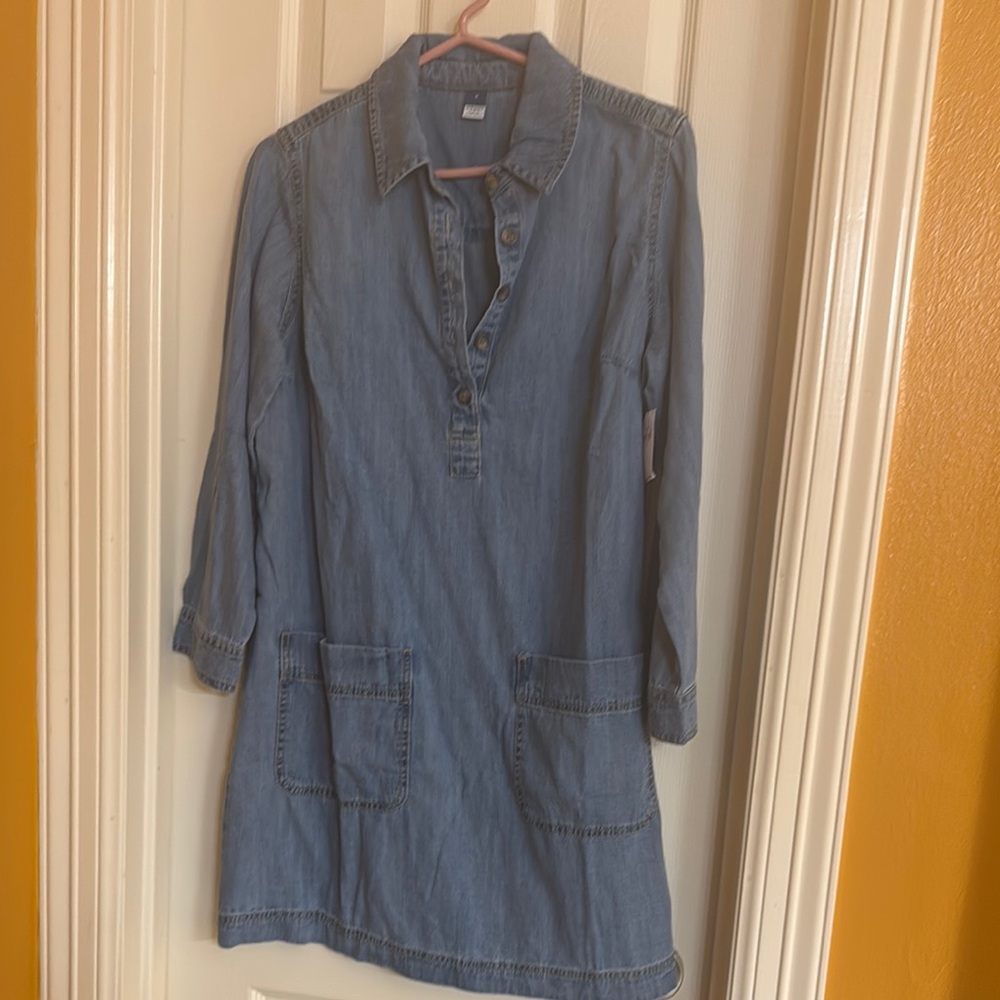 Old Navy Blue Denim Mini Dress